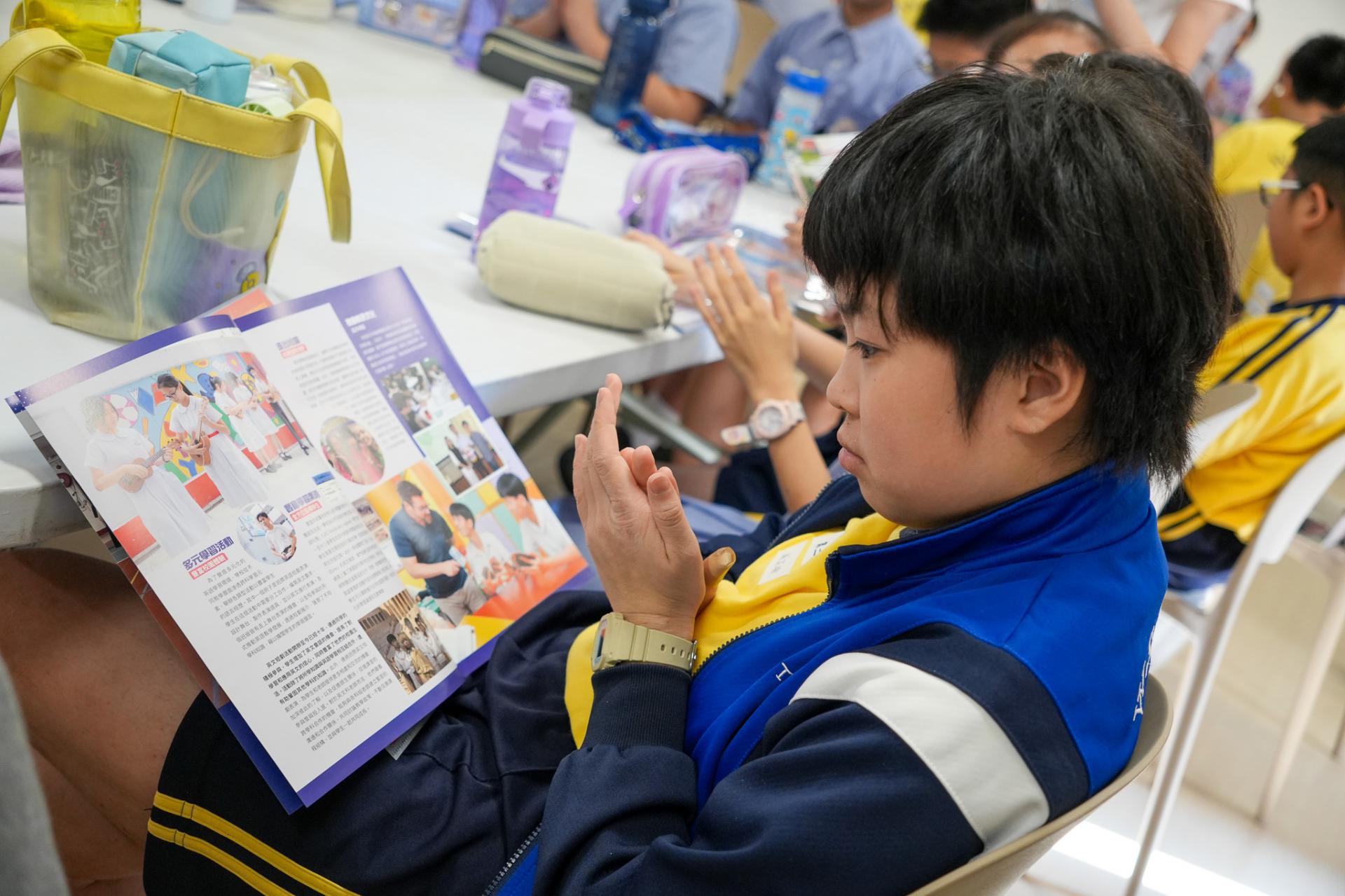 東華三院黃士心小學到校參觀16 東華三院黃士心小學到校參觀-16