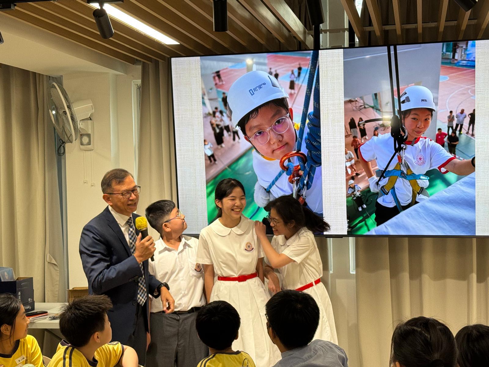 東華三院黃士心小學到校參觀19 東華三院黃士心小學到校參觀-19