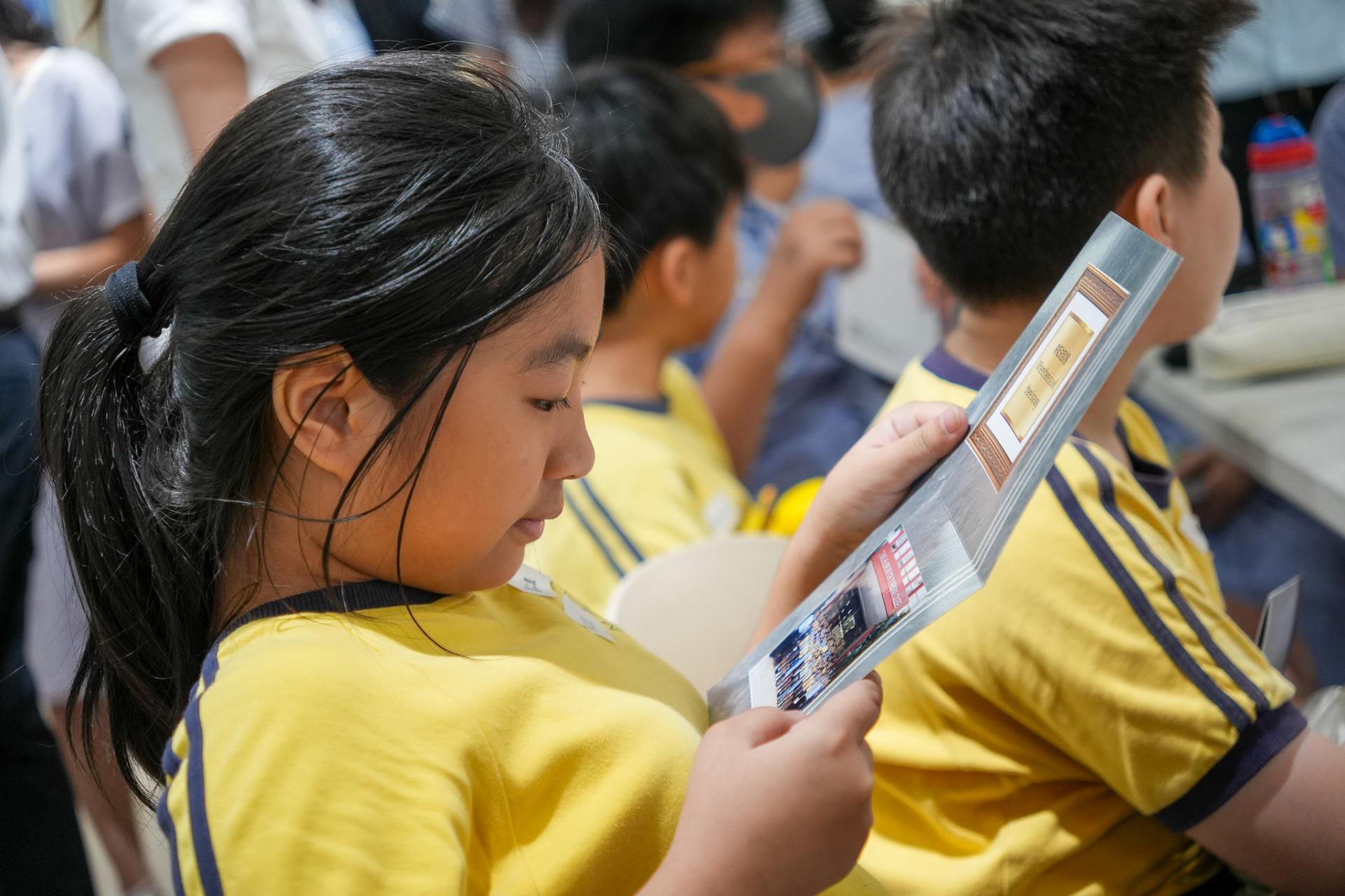 東華三院黃士心小學到校參觀12 東華三院黃士心小學到校參觀-12