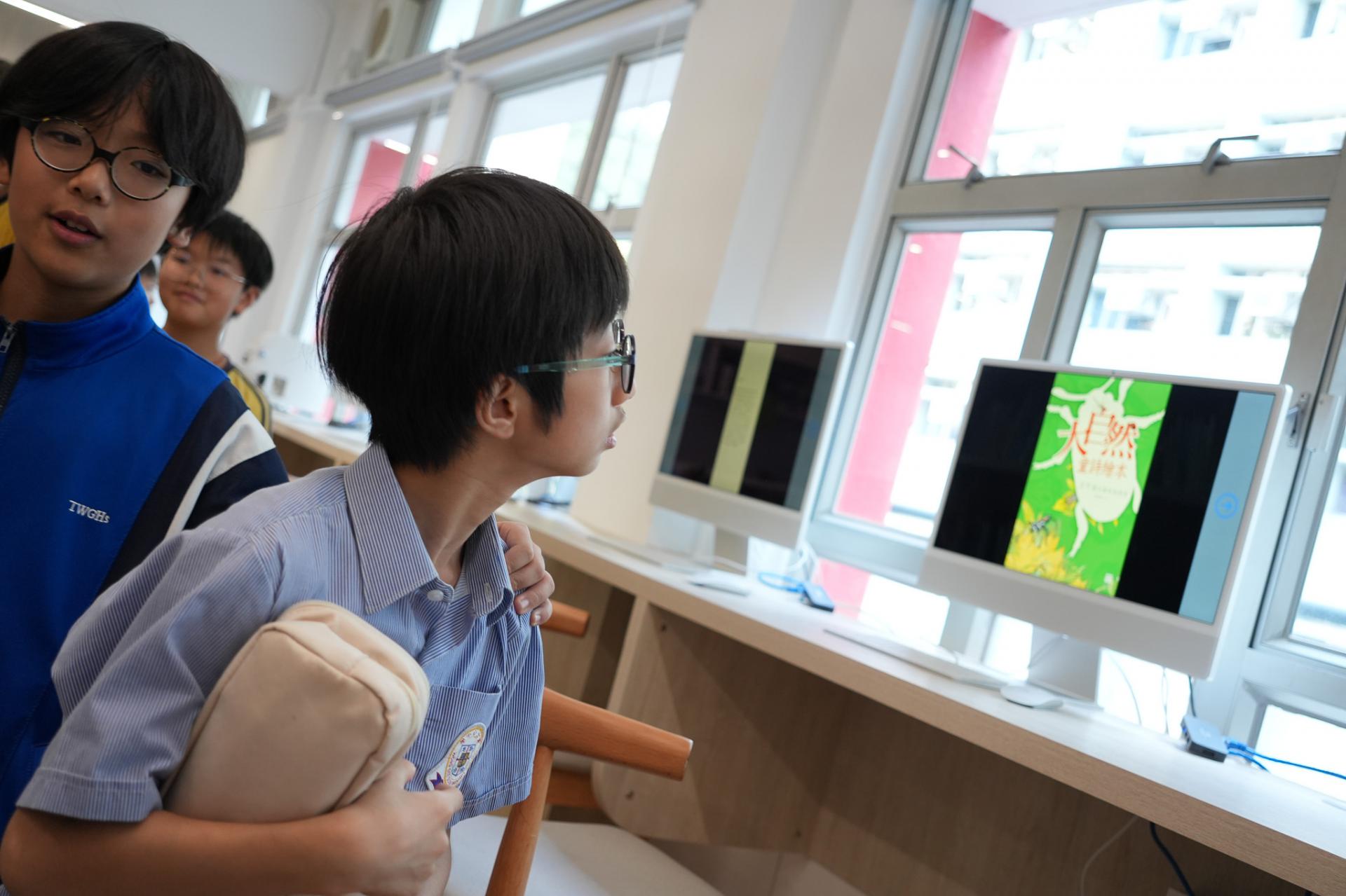 東華三院黃士心小學到校參觀31 東華三院黃士心小學到校參觀-31