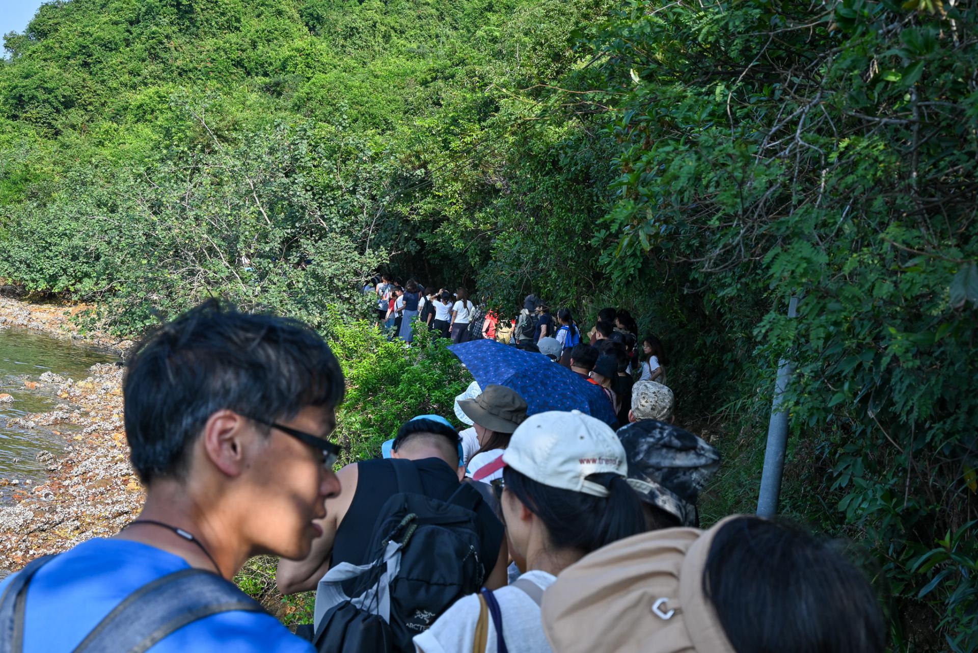 地理學會及校友會活動「東平洲及深涌船河活動」34 地理學會及校友會活動「東平洲及深涌船河活動」-34