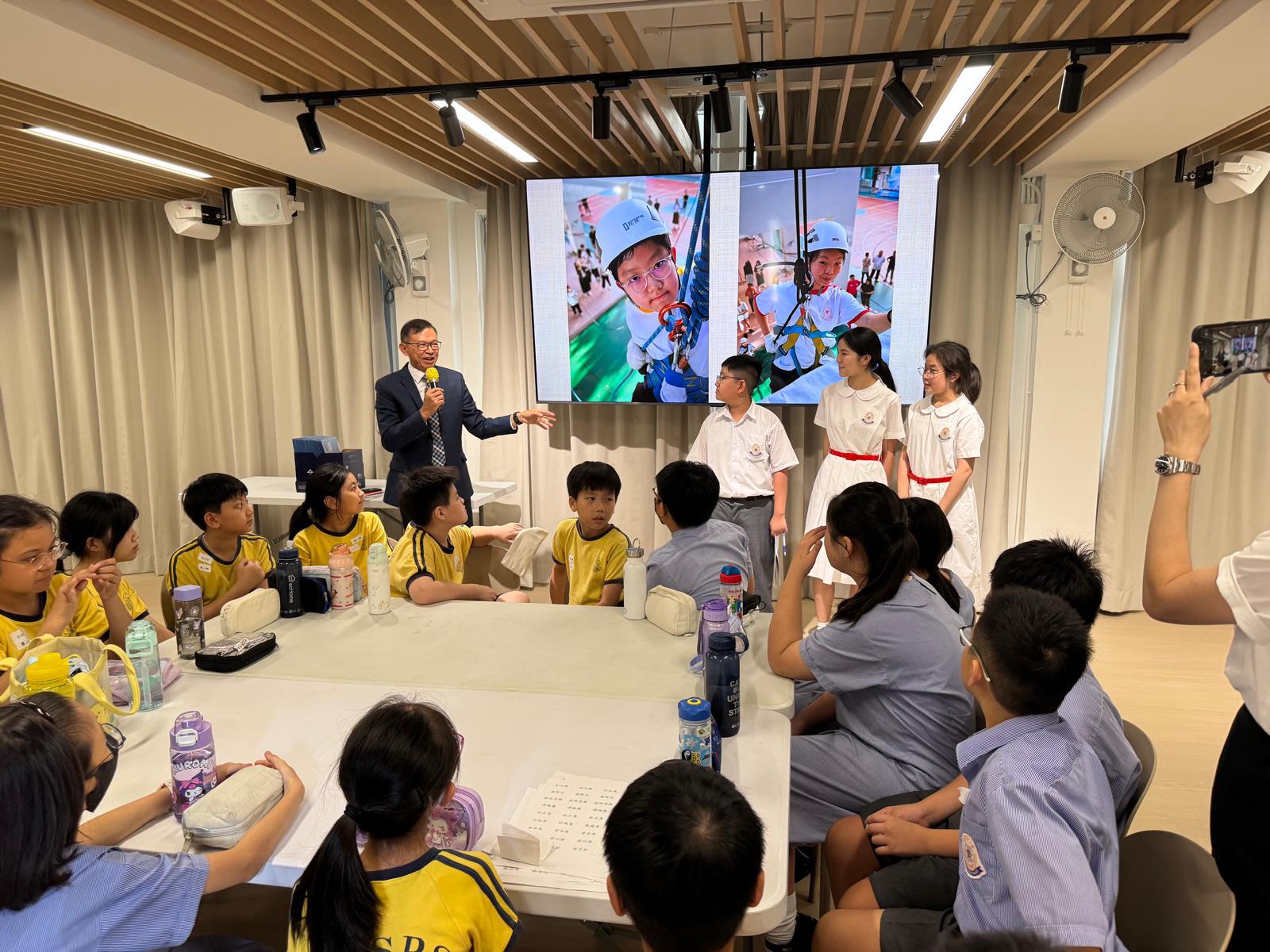 東華三院黃士心小學到校參觀15 東華三院黃士心小學到校參觀-15