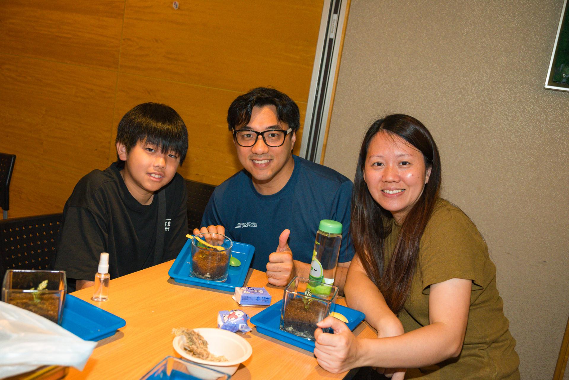 The Parent-Teacher Association of our school, in collaboration with the PTA of Shek Lei St. John's Catholic Primary School, organized a 'Micro-Ecosystem Glass Terrarium Workshop' at Noah's Ark, Ma Wan, and a visit to the '1868 Cultural and Arts District.'31 The Parent-Teacher Association of our school, in collaboration with the PTA of Shek Lei St. John's Catholic Primary School, organized a 'Micro-Ecosystem Glass Terrarium Workshop' at Noah's Ark, Ma Wan, and a visit to the '1868 Cultural and Arts District.'-31
